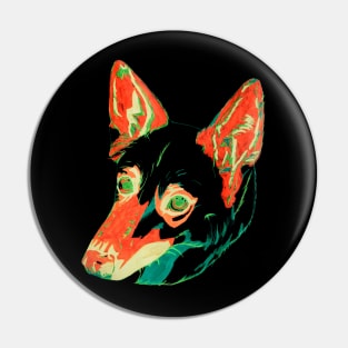 Husky German Shepherd Mix Pin