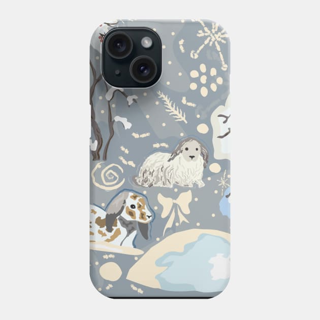 Bunnies Phone Case by Countryside