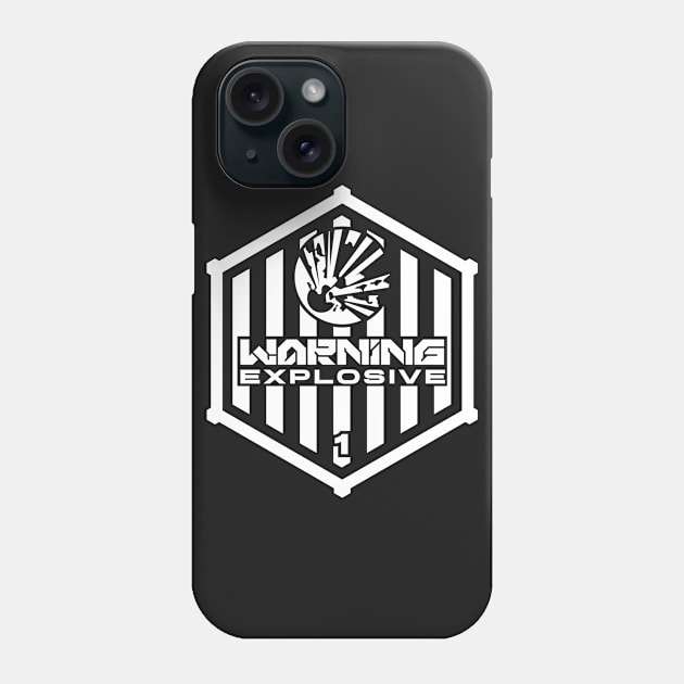 Warning: Explosive Phone Case by TerminalDogma