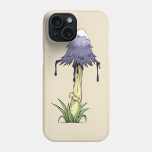 Inkcap mushroom shaggy mane Phone Case