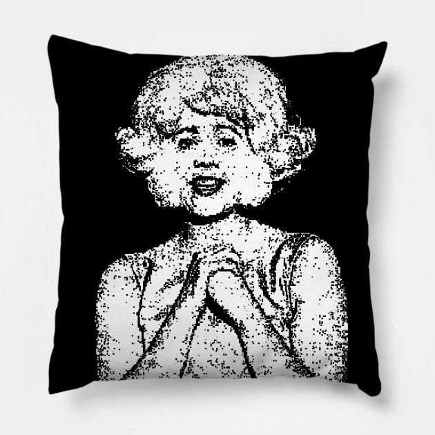 David Lynch eraser head bonus Pillow by fm_artz