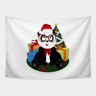 Panda Nerd - Christmas Tapestry