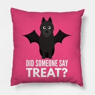 Schipperke Halloween Trick or Treat Pillow