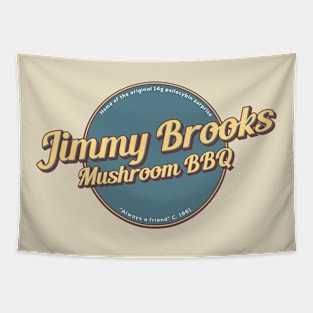 Jimmy Brooks Mushroom BBQ Tapestry