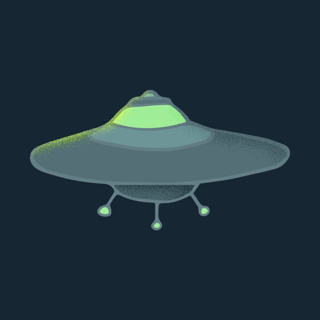 UFO doodle by lowercasev