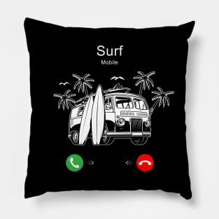 Surf is Calling Pillow