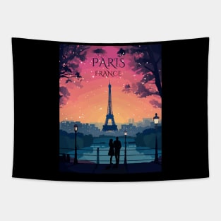 Paris, France, Eiffel Tower, Travel Print, Travel Wall Art, Travel Home Décor, Travel Gift Art Tapestry