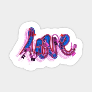 Squiggly Love! Magnet