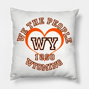 Show your Wyoming pride: Wyoming gifts and merchandise Pillow