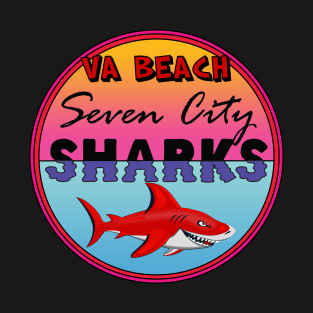 Virginia Beach Mako Sharks City T-Shirt