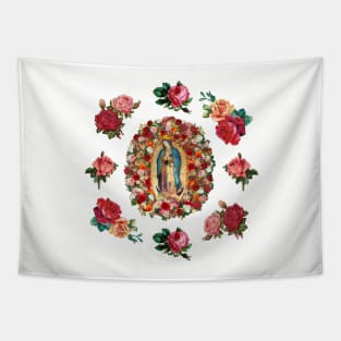 Our Lady of Guadalue Rose Potpouri Tapestry