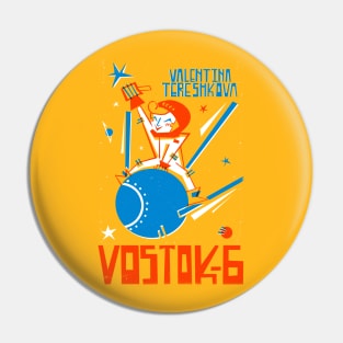 Valentina Tereshkova Pin