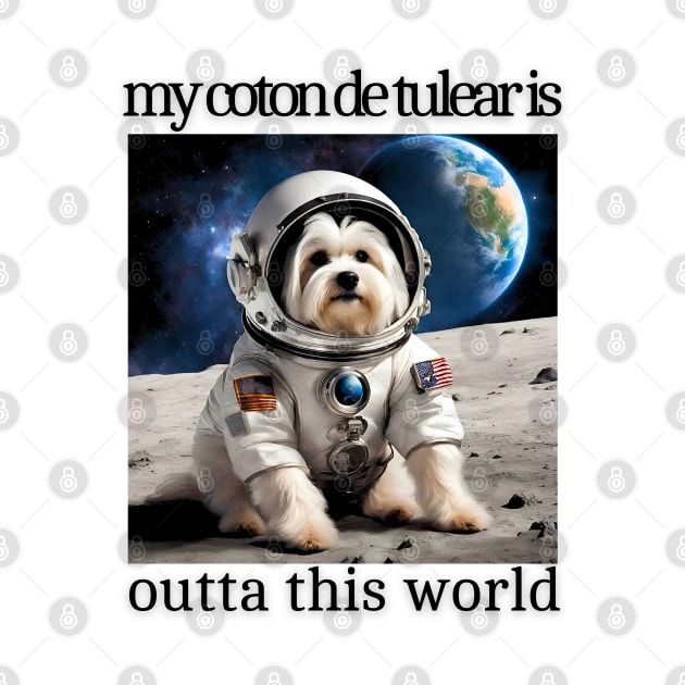 Outta This World Coton de Tulear by Doodle and Things