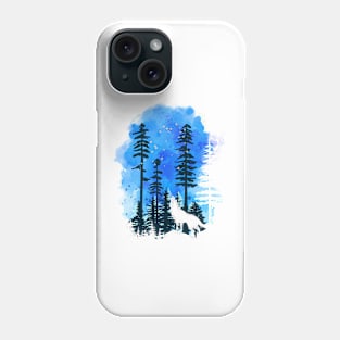 A Forest's Loyal Wolf Pack Phone Case