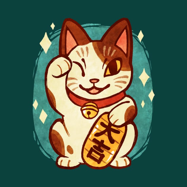 Lucky Cat by Kerri Aitken