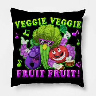 Veggie Veggie Fruit Fruit! Pillow