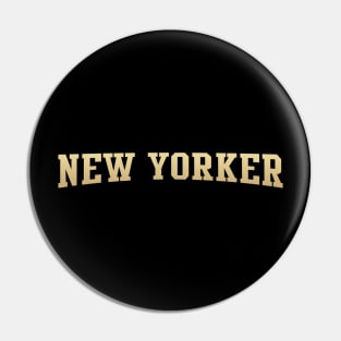 New Yorker - New York Native Pin