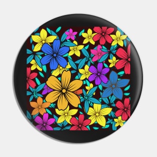 vintage flower pattern Pin