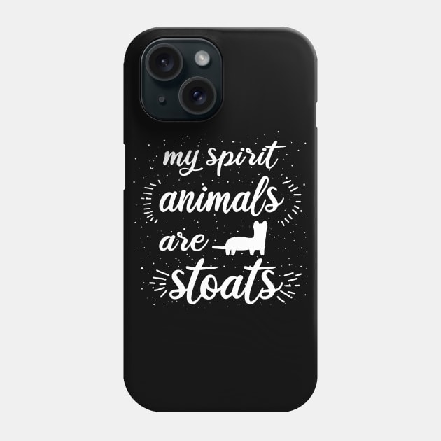 My spirit animal ermine vintage wild animal fan Phone Case by FindYourFavouriteDesign
