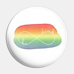 Be Kind Autism Acceptance Infinity Sign | Neurodiversity Pin