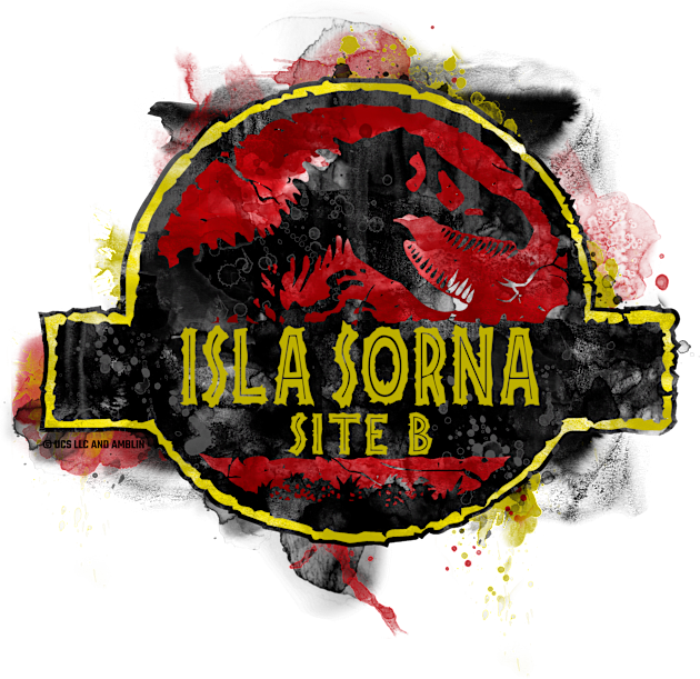 Isla Sorna - Park Site B - World Logo Kids T-Shirt by Jurassic Merch