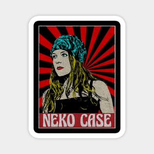 Neko Case 80s Pop Art Fan Art Magnet