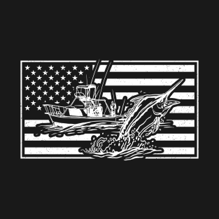 American Ocean Fishing T-Shirt