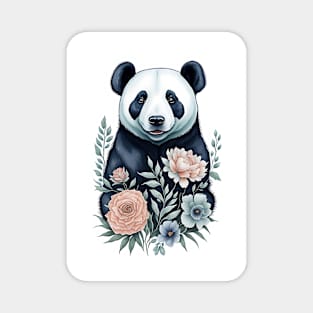 Panda Watercolor Magnet