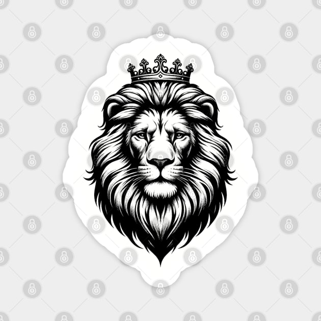 Lion - King of Beasts Magnet by UrbanLifeApparel