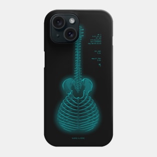 guitar anatomy Phone Case