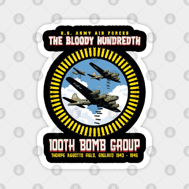 100th Bomb Group Magnet by jagerjg26