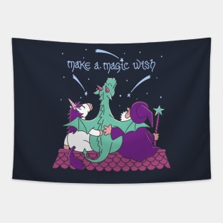 MAKE A MAGIC WISH Tapestry