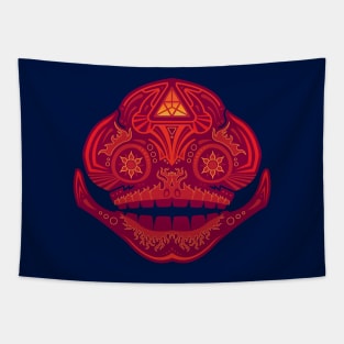 Goron Sugar Skull Tapestry