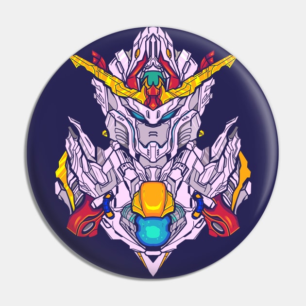 Gundam Fan art Pin by ffsfikri