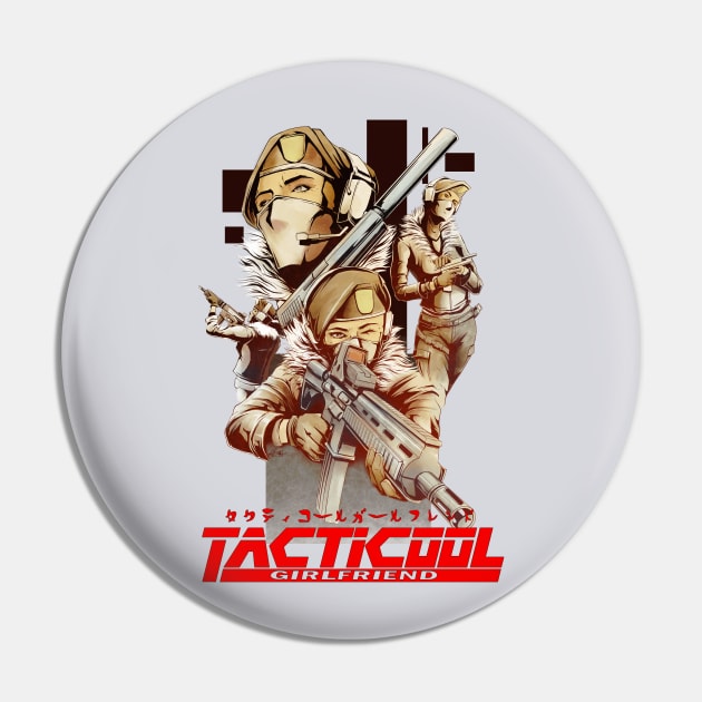 Tacticool Girlfriend Pin by blackdrawsstuff