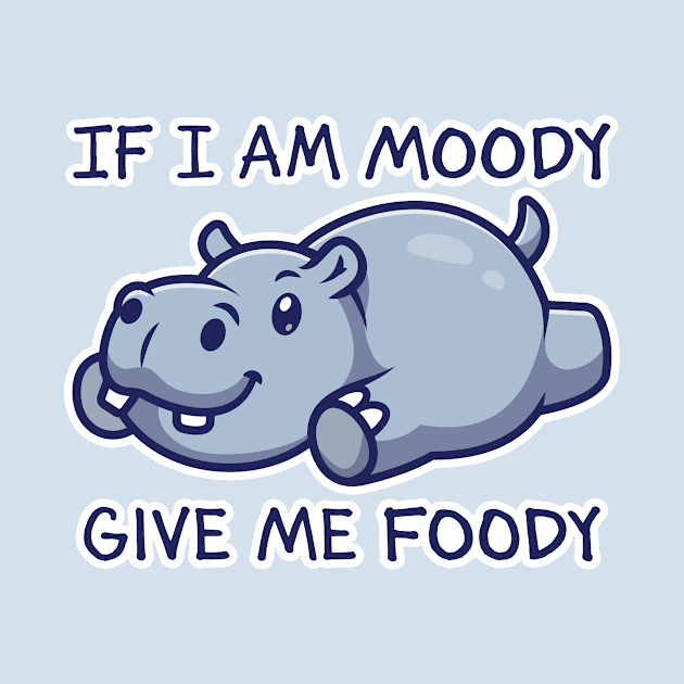 Moody Foody Hippo by Garden Avenue Designs