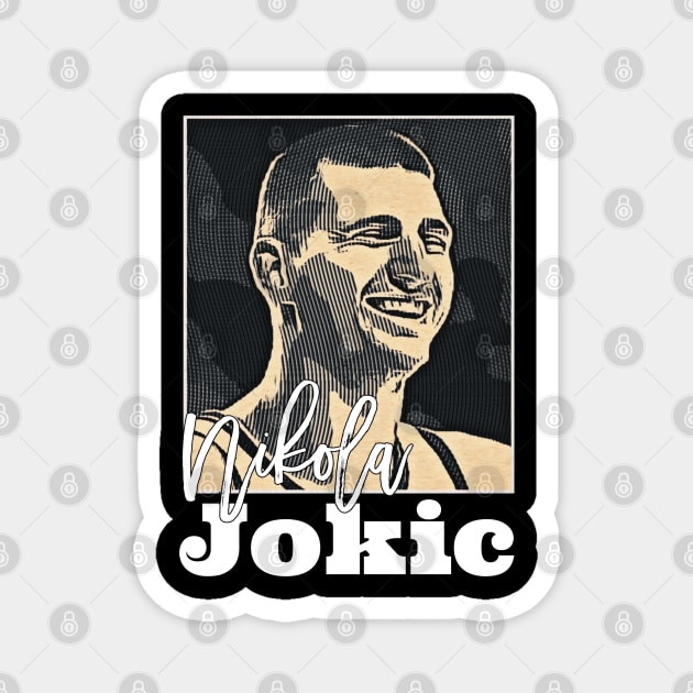 Nikola Jokic mvp Magnet by Zachariya420