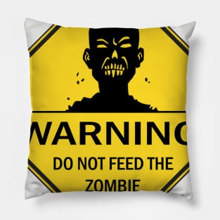 Warning:  Do Not Feed the Zombie Pillow