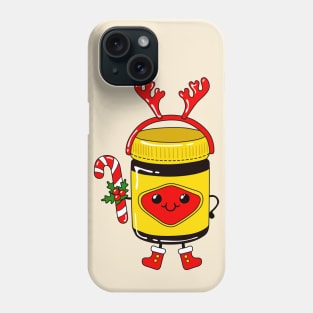 Cute Christmas Vegemite Jar Phone Case