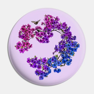 Bi Cherries Pin