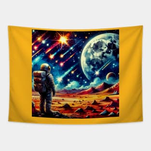 MARS AND THE STARS 8 Tapestry