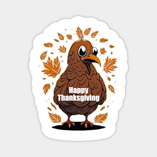 Happy Thanksgiving Greetings Magnet