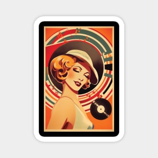 VinylVibe, Music Poster Magnet