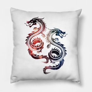 Galaxy Dragon 04 Pillow