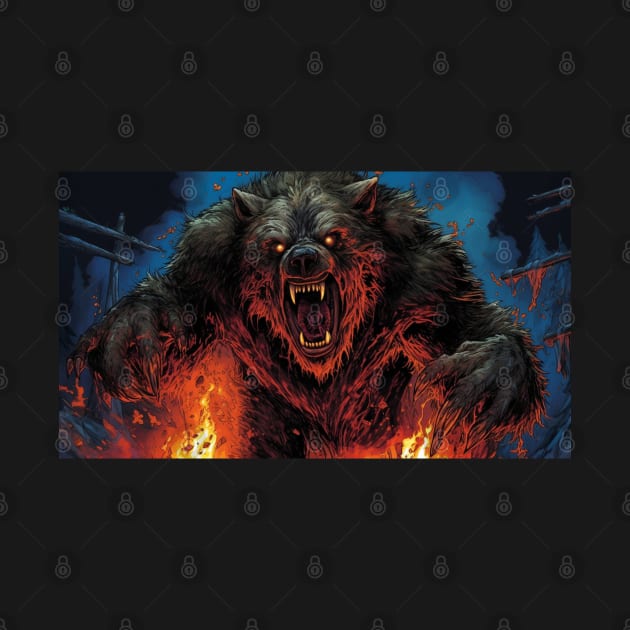 Diablo Druid Werebear by Nightarcade