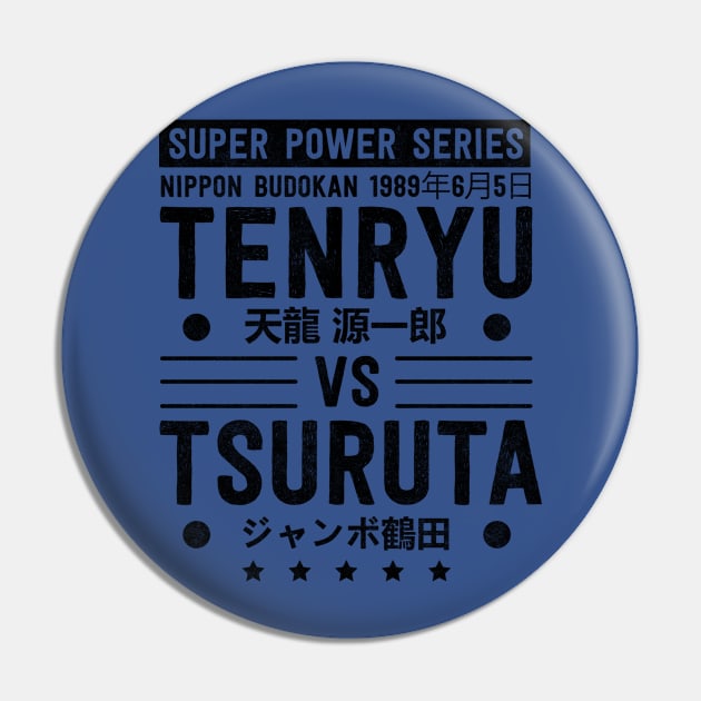 Tenryu vs Tsuruta Pin by deadright