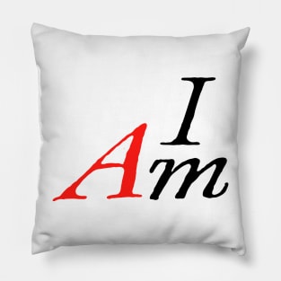 I AM by Tai's Tees Pillow