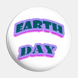 Earth Day Pin