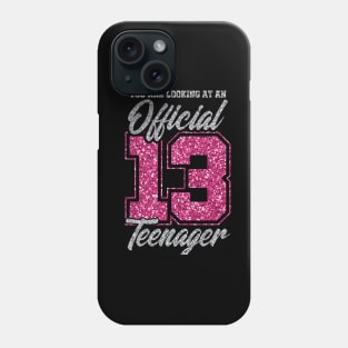 Official Teenager 13th Birthday Gift T-Shirt Phone Case