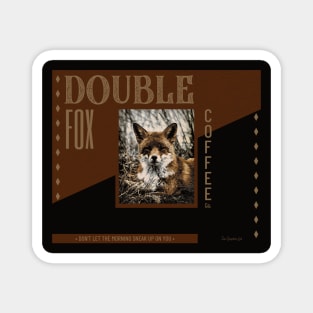 Double Fox Coffee Co. Magnet